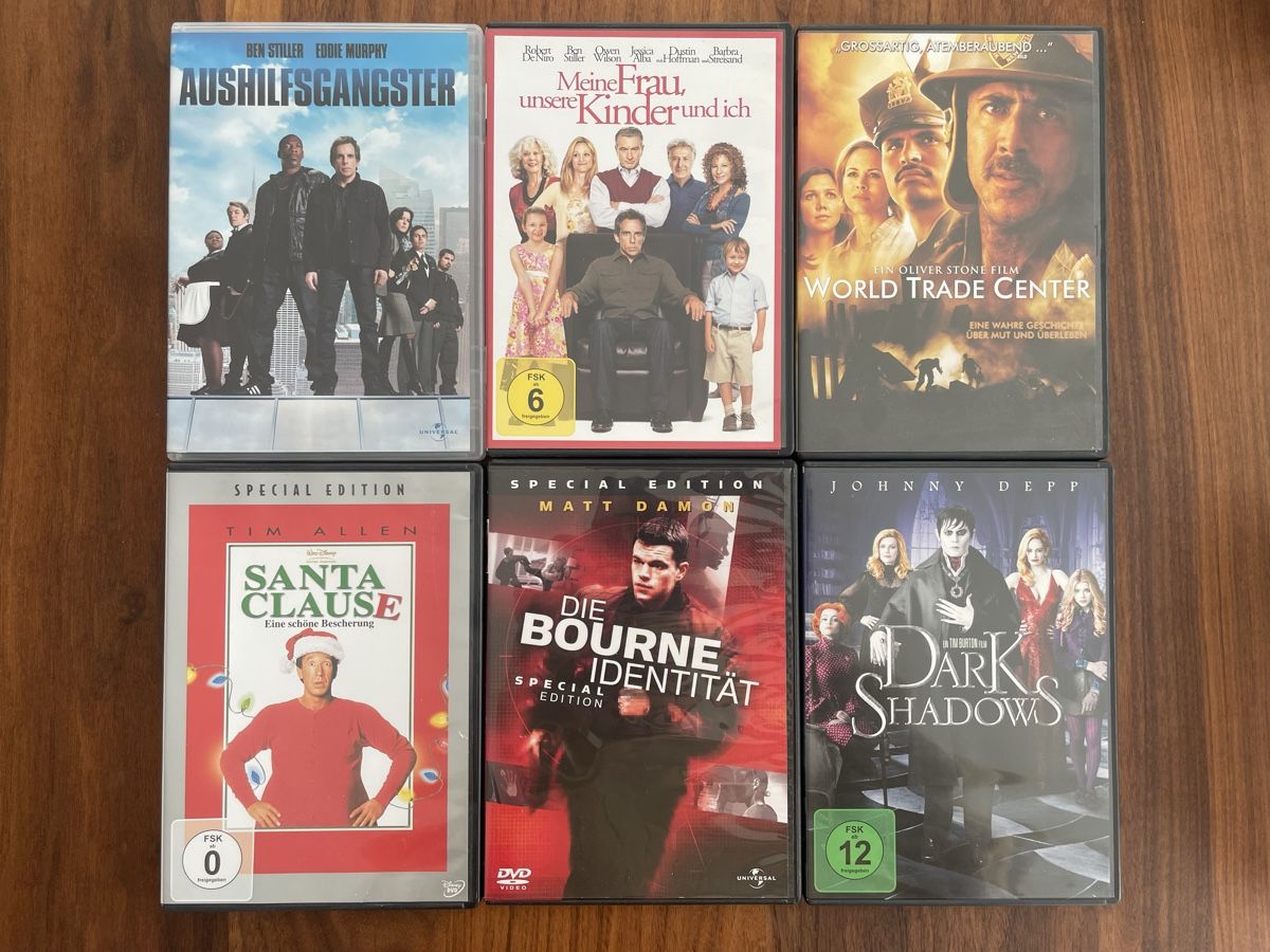 Tutti i DVDs: Diverse DVD-Sammlung: Filmabend-Klassiker – Usato da Rickenbach LU venduto da Mr.Entertainment