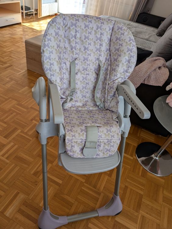 Kindersitzerhöhung Für Esstisch - Verstellbar & Abwaschbar In Rosa