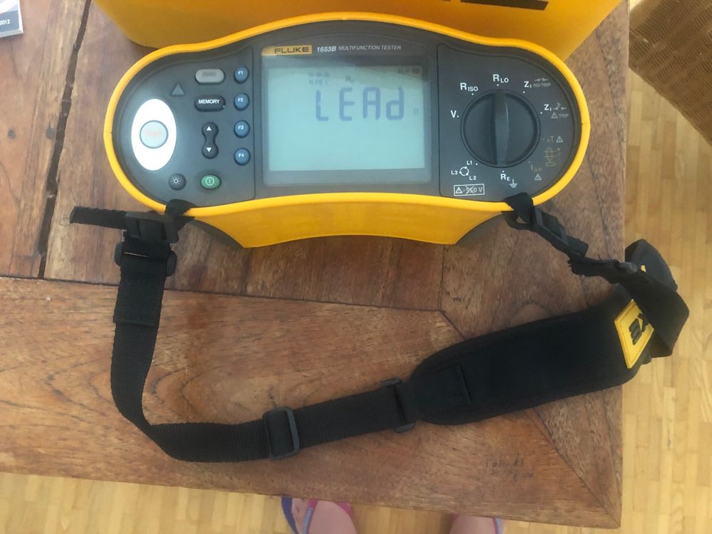 Fluke 1653B Installationstester und Zangenamperemeter Kaufen auf Ricardo