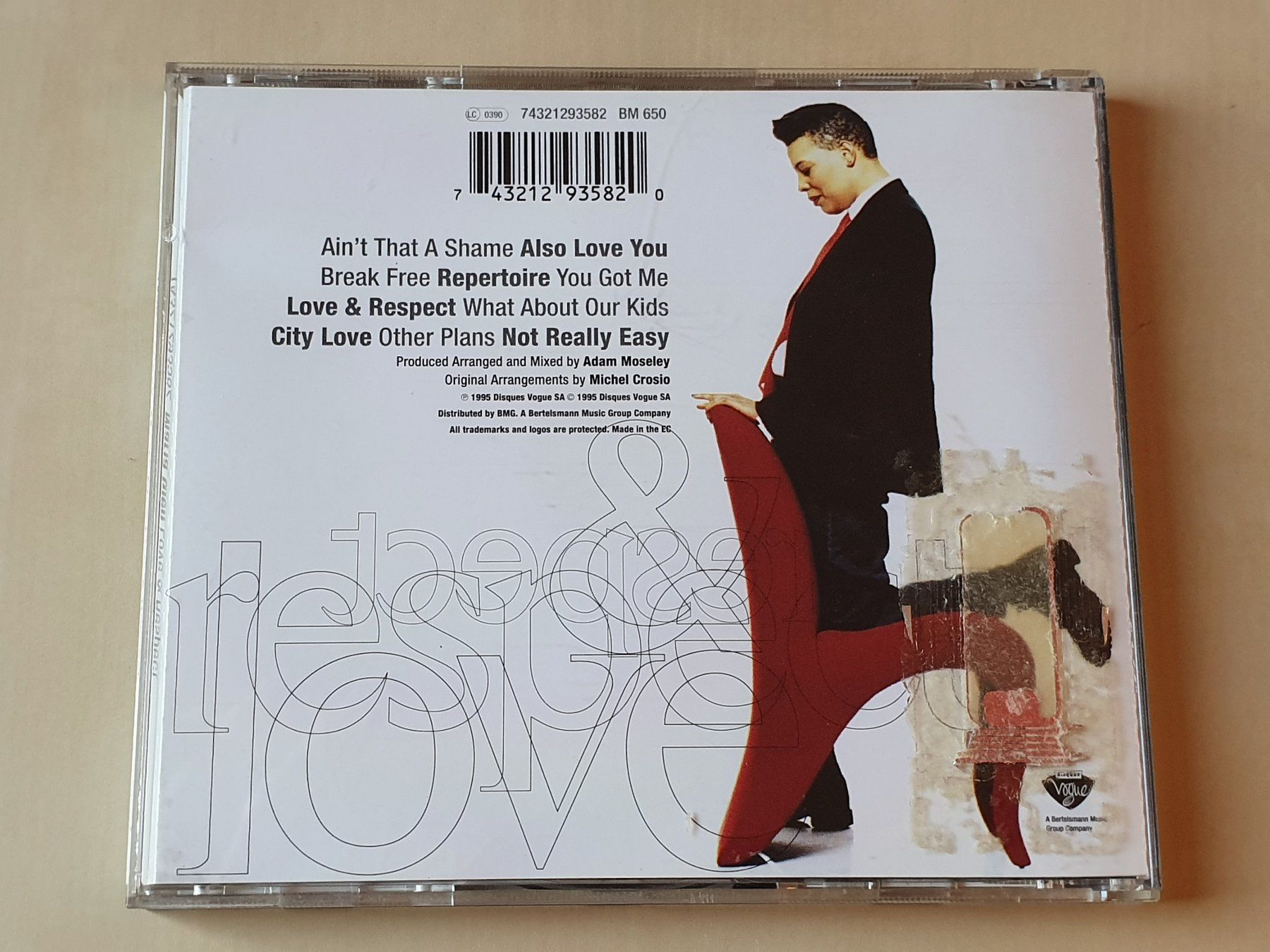 CD: Marla Glen Love & Respect – Usato da Stansstad venduto da collectorsshop 1