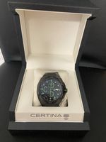 Certina DS Eagle Uhr schwarz mit Box und Papieren