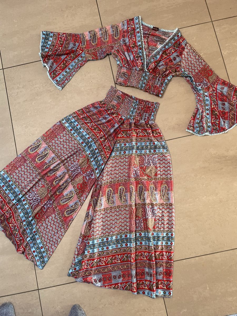 Vestiti: Boho Zweiteiler aus Seide – Nuovo (secondo la descrizione) da Sigriswil venduto da ck56