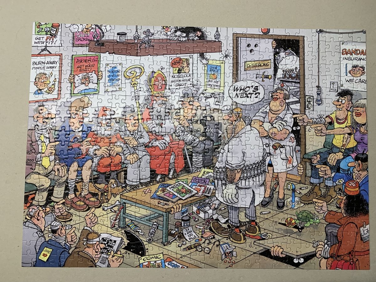 Puzzle: Jan van Haasteren Puzzle 500 Teile – Usato da Thun venduto da Chrabu 2