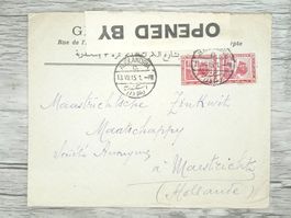 TR68 Enveloppe + Timbre Egypte 1915 / Censur