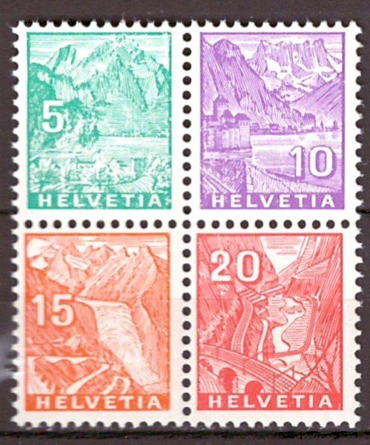 Tous les timbres: # 51 --- BLOCKAUSSCHNITT POSTFRISCH – Neuf (Voir description) à Dübendorf par Piero2