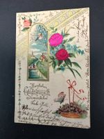 fünf verschiedene Neujahrskarten 1900-1915
