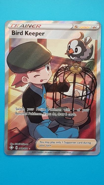 Bird Keeper – Full Art Trainer – Shining Fates - EN (Gebraucht) in ...