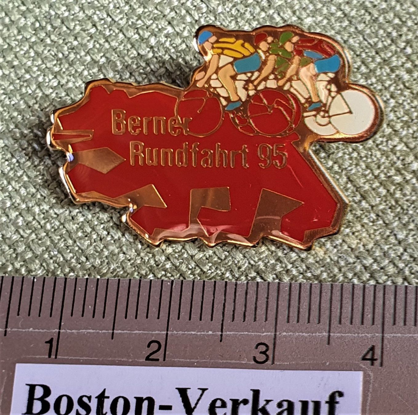 Plaquettes & Badges: C015 - Pin Berner Rundfahrd 1995 Schweiz – D'occasion à Reinach BL par Boston-Verkauf 1