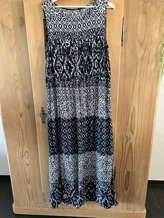 Sommerkleid schwarz/weiss