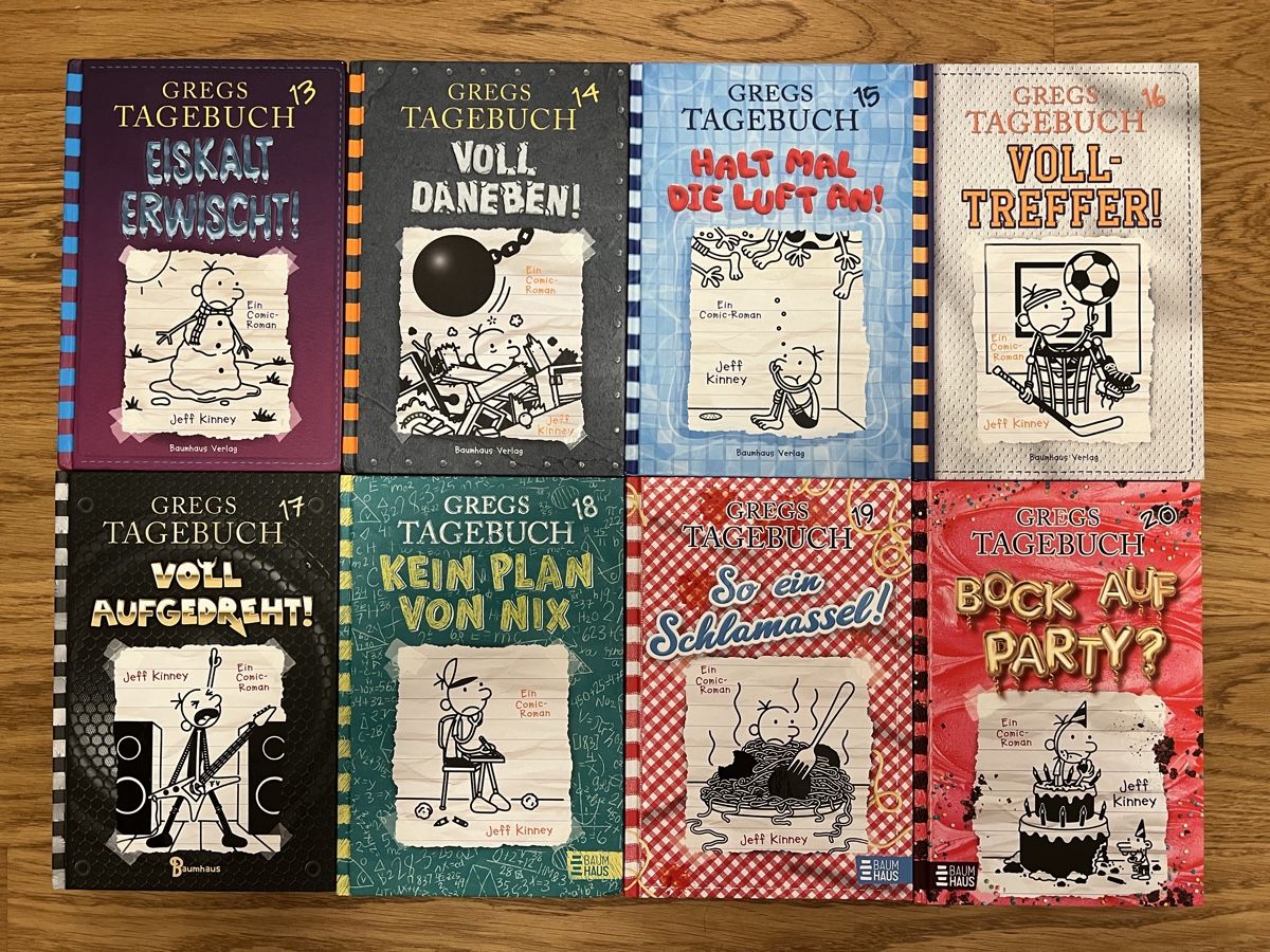 Bücher: Gregs Tagebuch Band 13-20 – Neu (gemäss Beschreibung) aus Küsnacht ZH von dps_mc9z 1