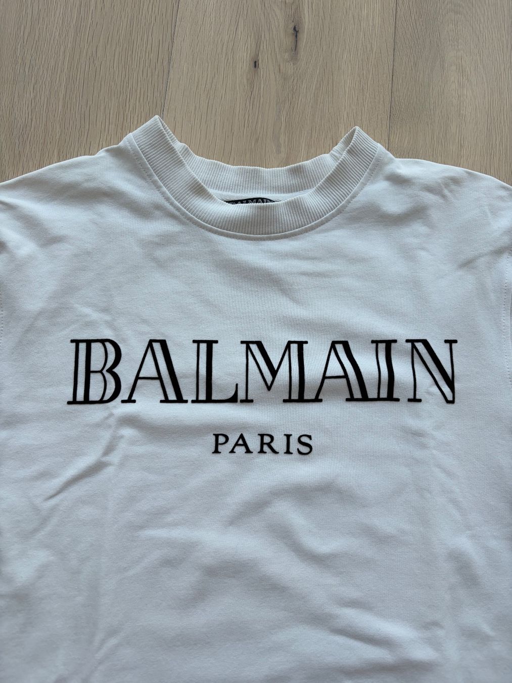 Balmain Maglioni & Felpe: Balmain Paris Pullover, weiss mit Streifen, Grösse M – Usato da Lengnau venduto da yzb_hb59 1