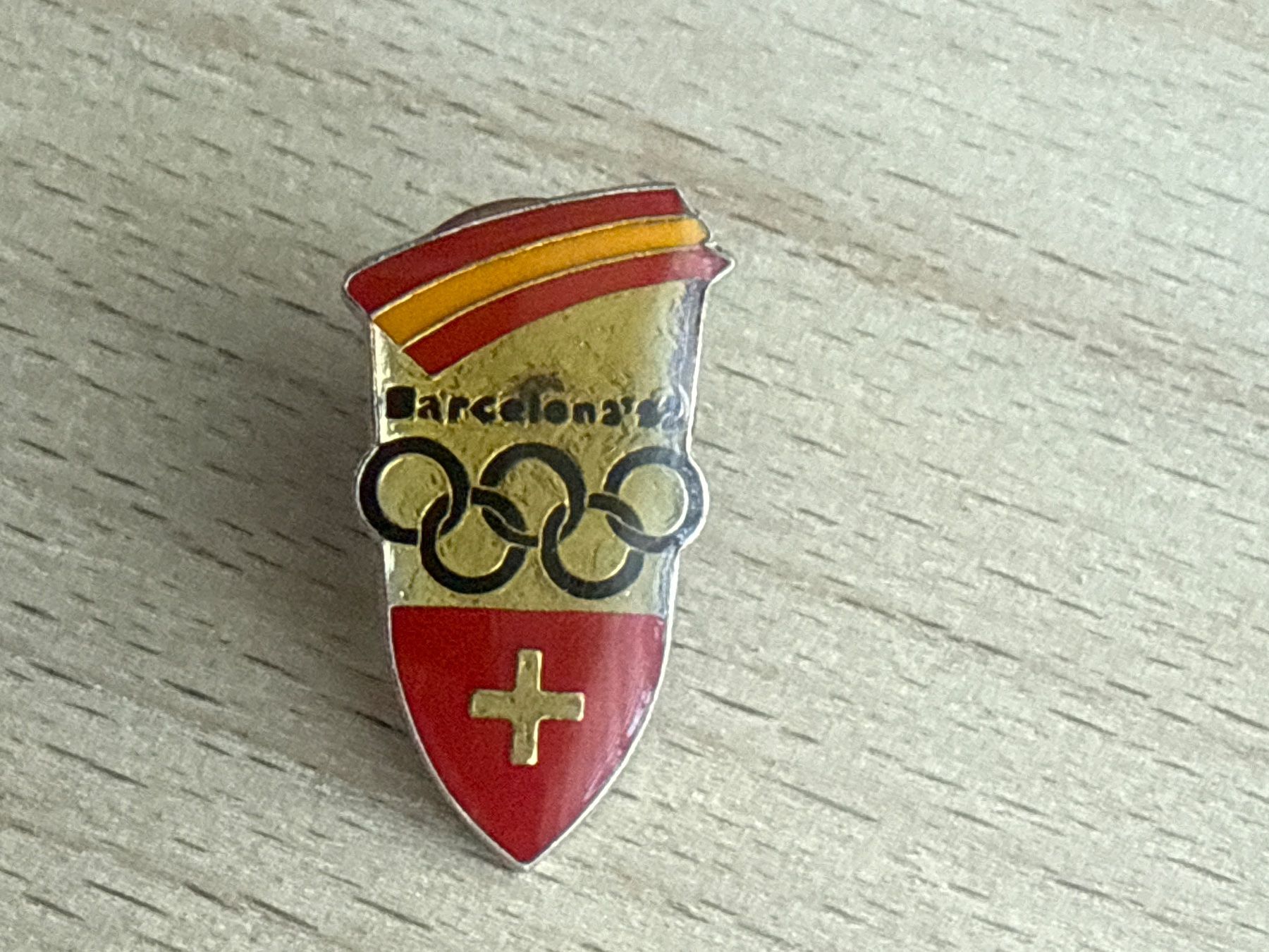 Placchette & Badge: Pin Olympia Barcelona 1992 – Usato da Glattbrugg venduto da Schweigmatt