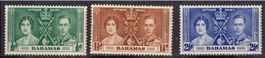 Bahamas, Mi 100-102 *,  KW €1.40