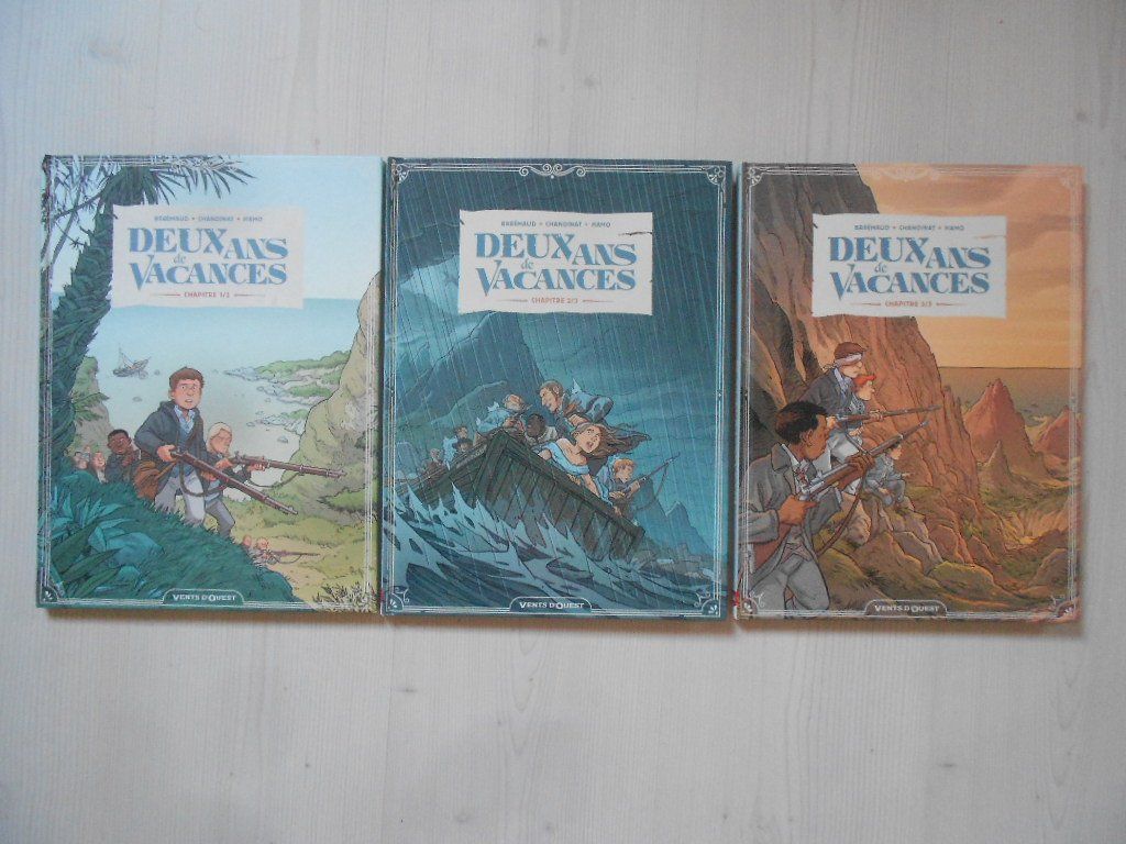 Fumetti: DEUX ANS DE VACANCES  TOME 1 - 2 - 3 – Usato da Bex venduto da Giorgiob