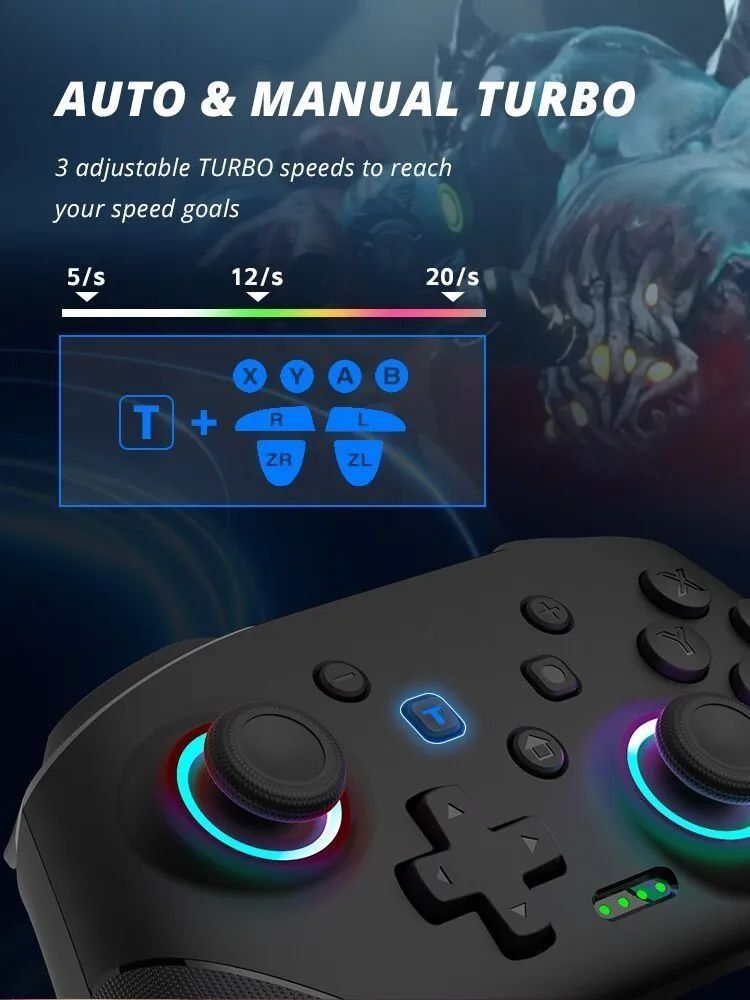 Nintendo Controller: Controller Wireless Nintendo Switch OLED/Lite Console Pro – Neu und originalverpackt aus LUGANO von  4