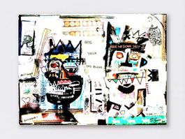 Urban Pop Art Kunst Modern - Krone Faces Bild Nos Yeux