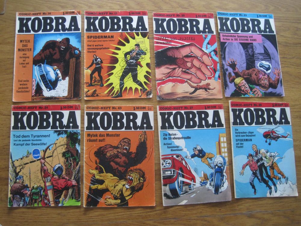 KOBRA Eiserne Hand Trigan Archie 1976 Comic LOT 2 (Gebraucht) in Gossau ...