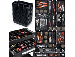 45 STÜCK WERKZEUGKOFFER ORGANIZER - SCHUBLADEN SORTIERBOX
