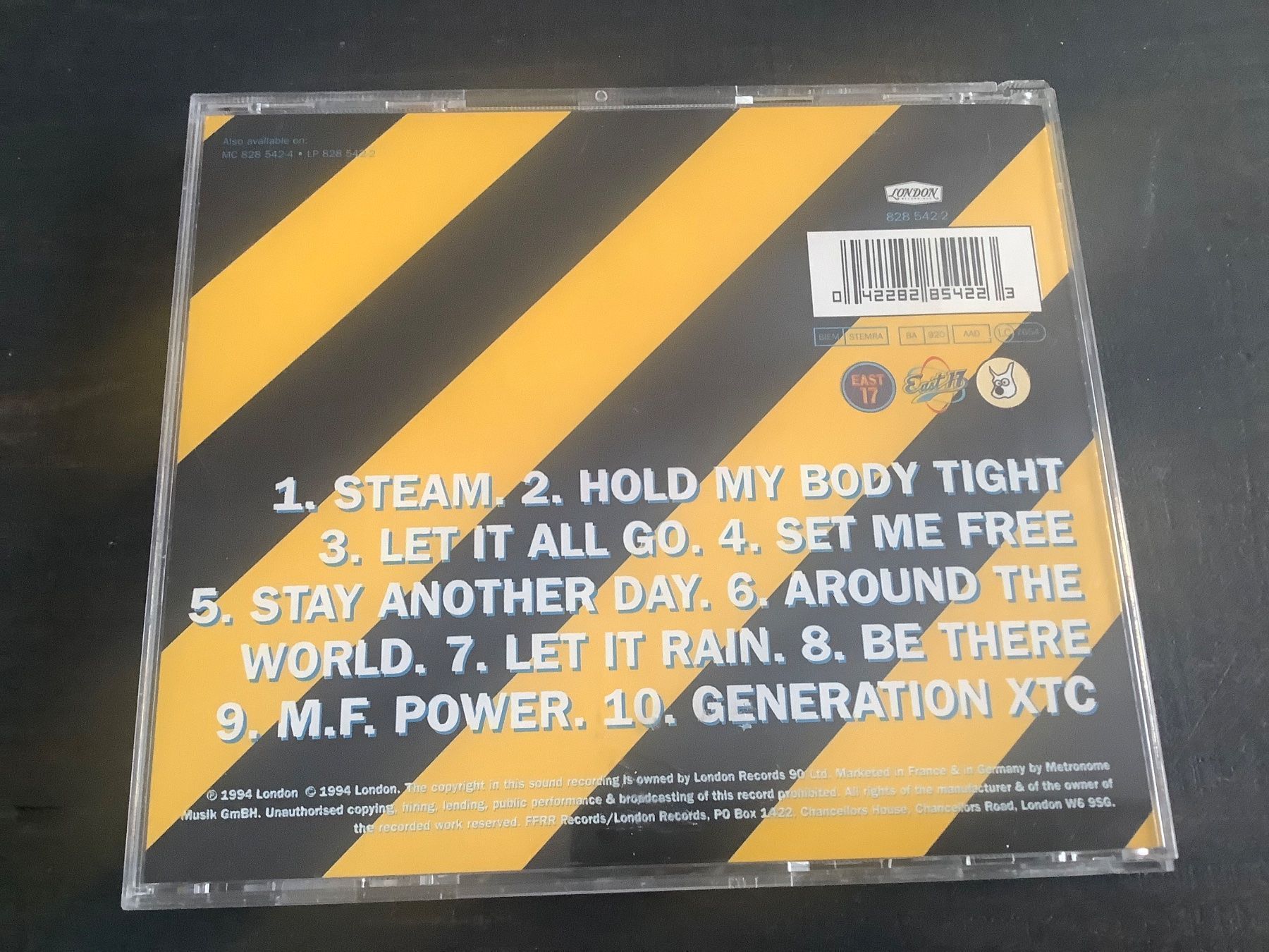 CD: East 17 / Steam / 1994 – Usato da Dübendorf venduto da Shreck 1