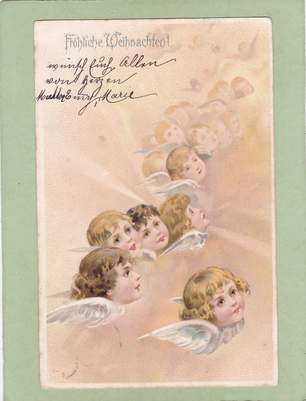 Cartes postales: Kitsch Kinder Engel Weihnachten 1902 – D'occasion à Herisau par Lisegrat2008