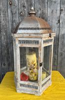 Laterne/Kerzenhalter Shabby Chic