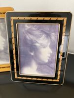 Wunderbares Fotorahmen, Email, Italien 80er Jahre, vintage