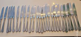Besteck-Set: 27 Steakmesser, Edelstahl, Top Zustand!