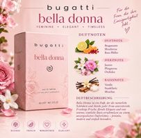 Damenduft: Bugatti „Bella Donna“, 60ml, neu, original