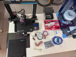 Creality Ender 6 +Ender 3 Pro + Sunlo trockner. Viele extras