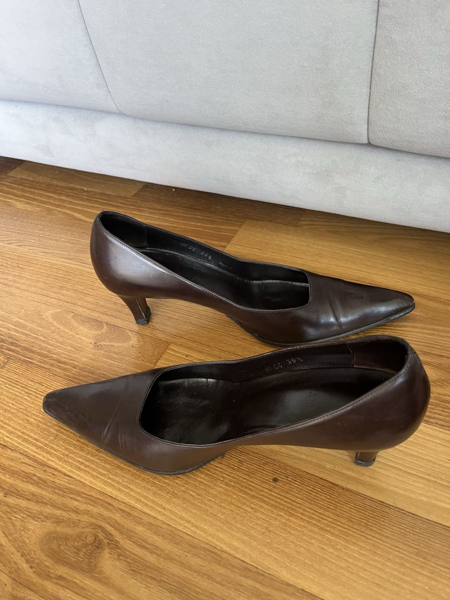 Bally Damenschuhe: Bally Pumps braun Gr. 38-39 Leder – Gebraucht aus Zürich von tsunrise122