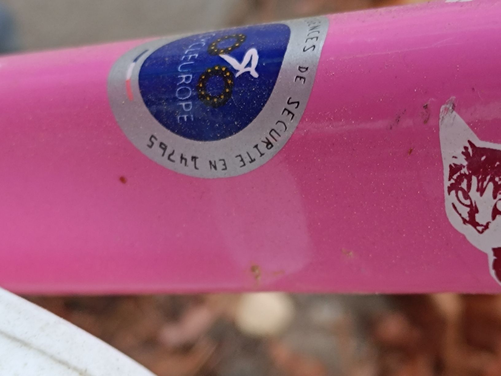 Biciclette: Kinderfahrrad Gitane pink mit Stützrädern gebraucht – Usato da Basel venduto da Tisba_swiss 3