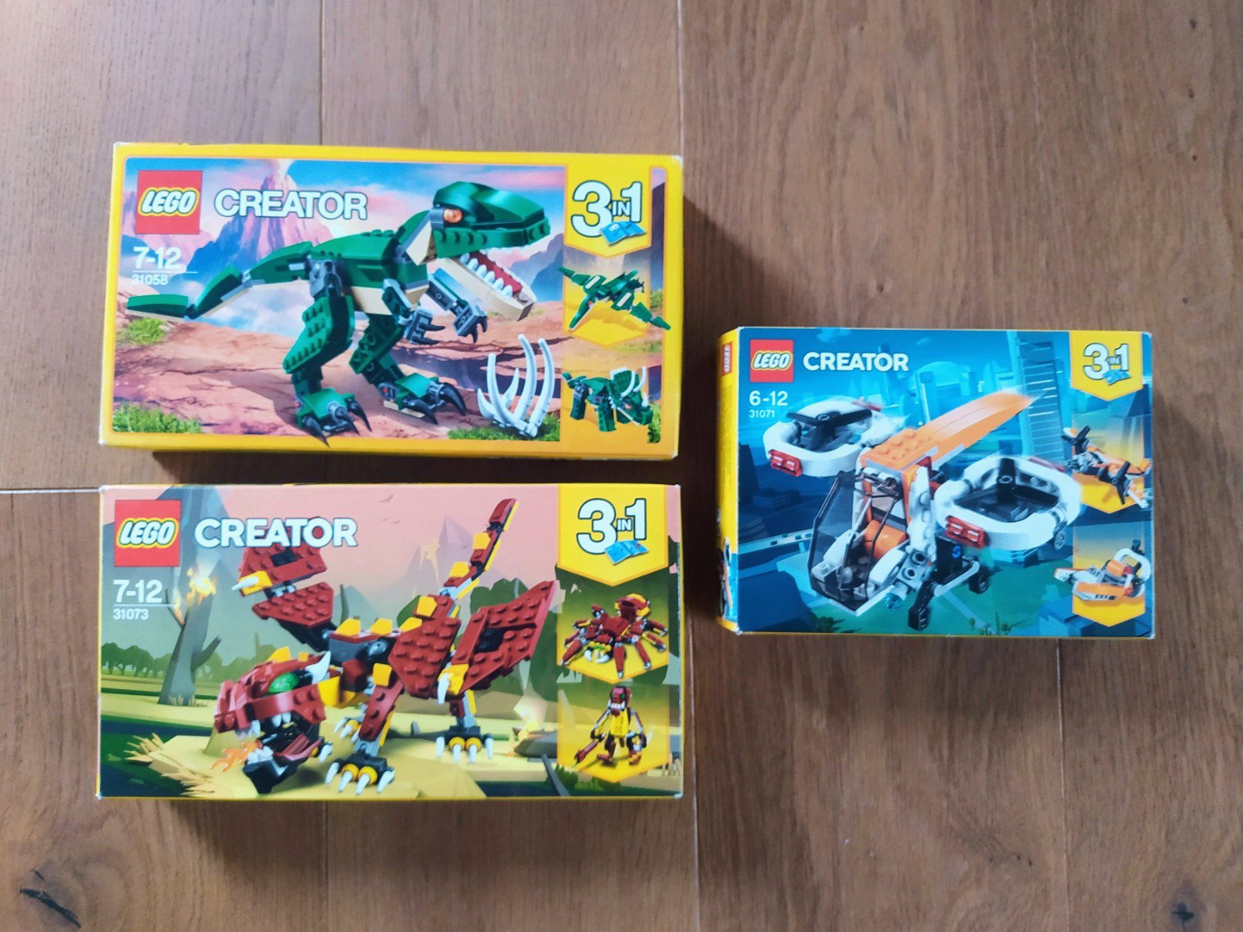 Lego Kit di costruzioni: Lego Creator  31058 + 31071 + 31073 – Usato da Cheseaux-Lausanne venduto da ced_mhd6