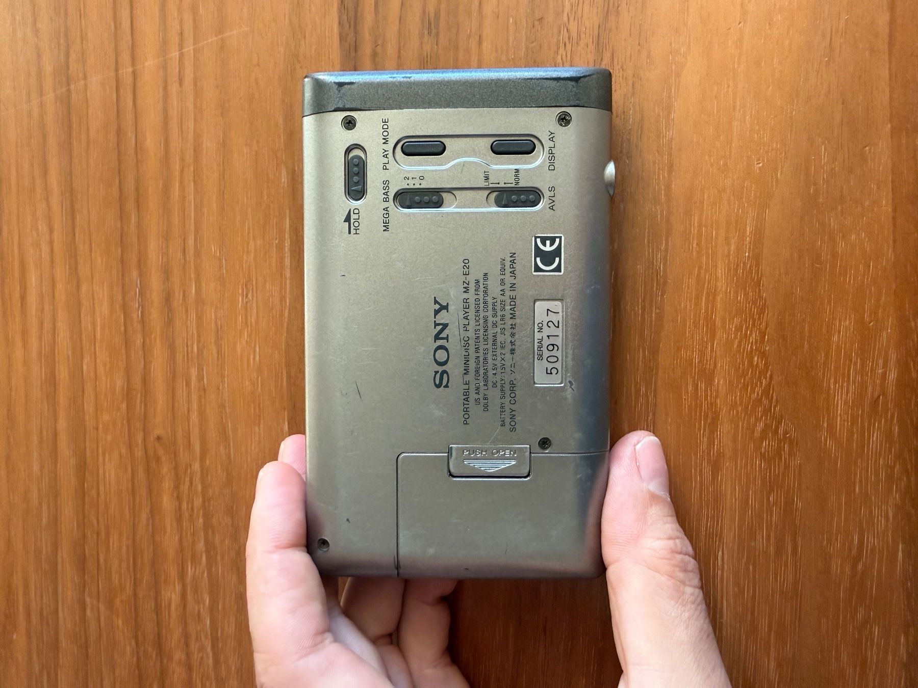 Sony Minidisc: Sony MD Walkman MZ-E20 MiniDisc Player – Difettoso da Zürich venduto da sgmiles 3