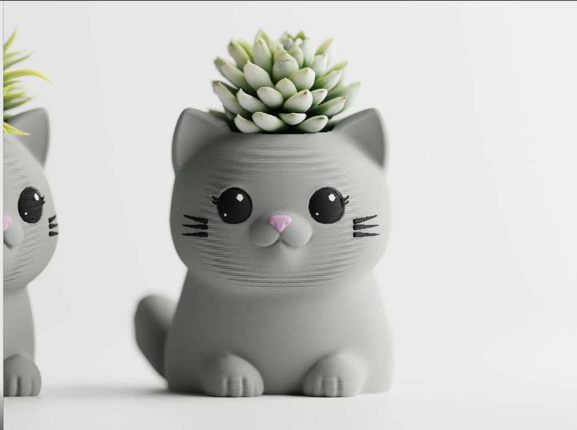 Lotti di vestiti: 2 LeafyPaws - Custom Made Kitten Planters – Nuovo e nell'imballaggio originale da Luzern venduto da Vi-Print 4