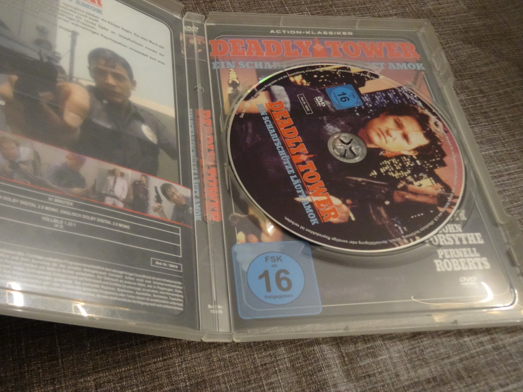 Alle DVDs: DVD Deadly Tower Ein Scharfschütze läuft Amok – Gebraucht aus Olten von Disc-Verkauf 1
