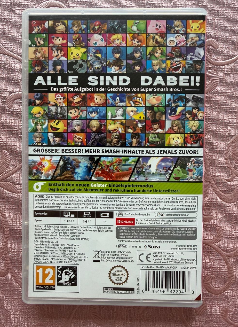 Nintendo Giochi: Nintendo Switch - Super Smash Bros‘ Ultimate – Usato da Reichenbach i. K. venduto da basangi 1