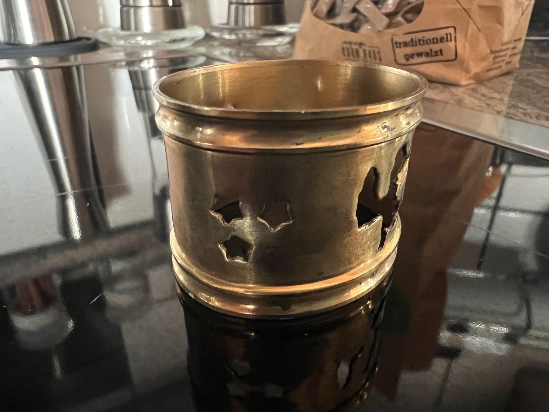 Autres décorations & accessoires: 10 Serviettenringe aus Messing – D'occasion à Mönchaltorf par lubusc 2