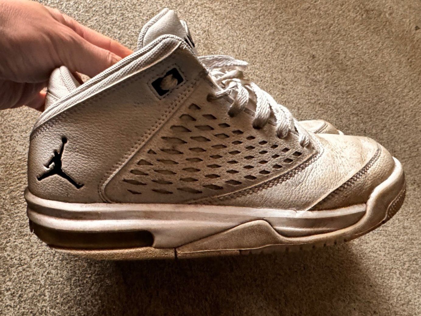 Jordan Herrenschuhe: Nike Jordan Schuhe, weiss, 37.5 – Gebraucht aus Baar von qsi2005 4
