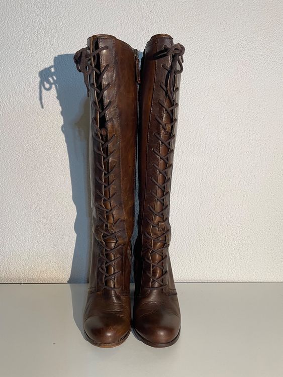 Frye parker tall 2024 lace up boots