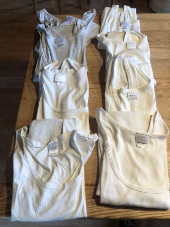 8 Unterhemden für Damen Gr. L