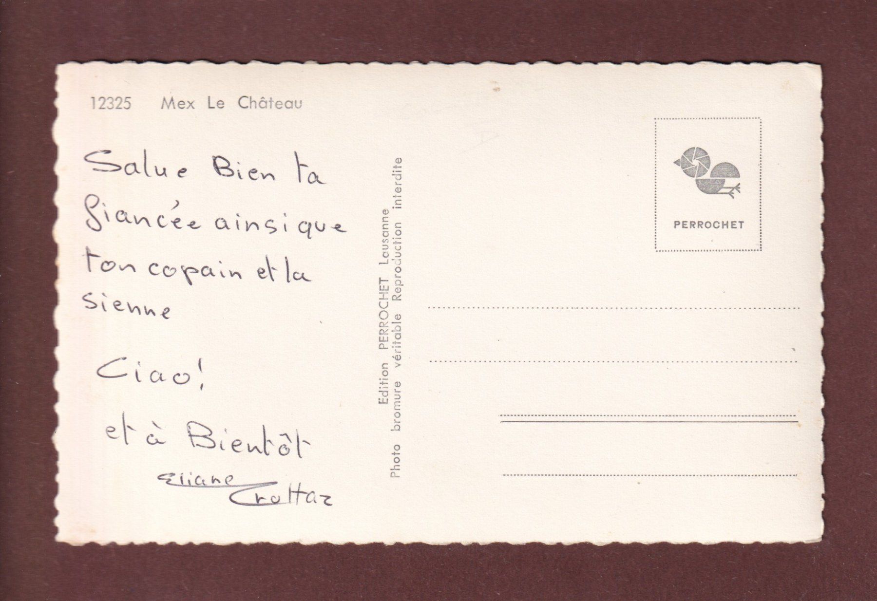Cartes postales: MEX - Le Château – D'occasion à Pully par nicecards-shop 1