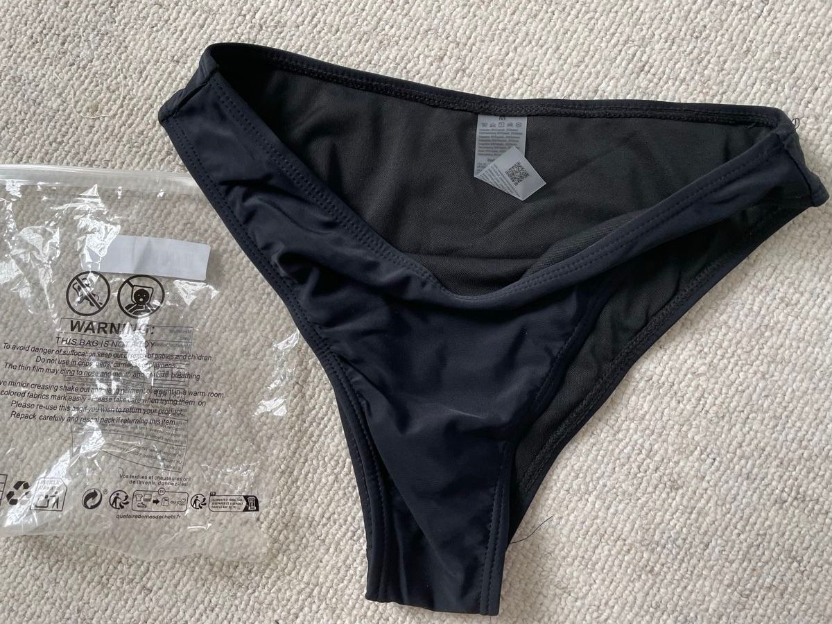 Costumi da bagno & Bikini: Neu+ungetragen Bikini Hose 38 schwarz – Nuovo e nell'imballaggio originale da Zürich venduto da Pamuk04 3
