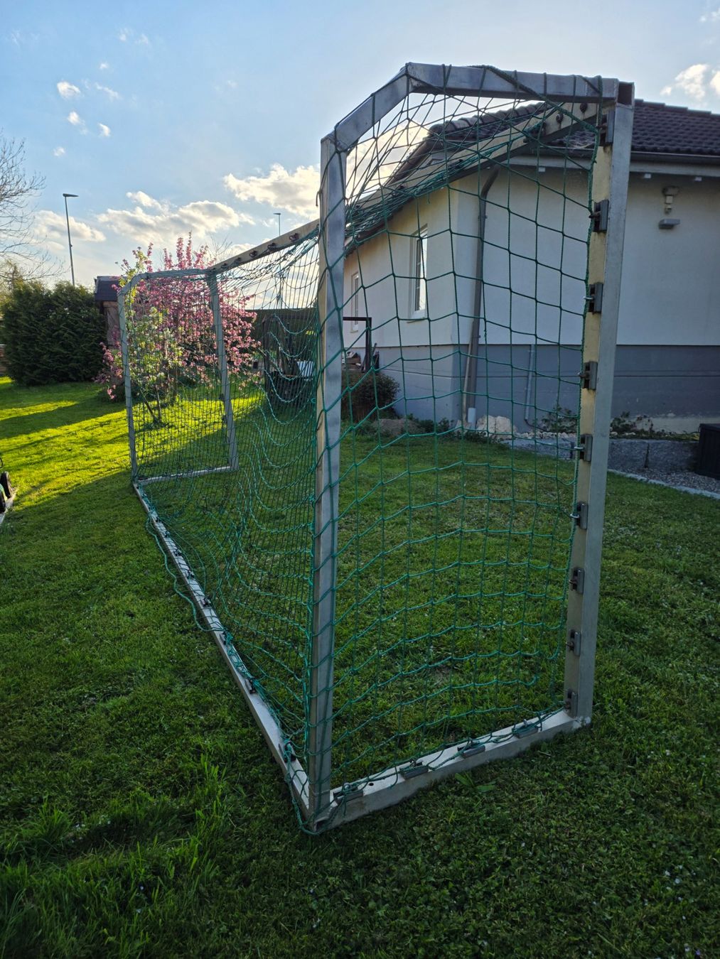 Porte da calcio e da hockey: 5 Meter Alu Goal – Usato da Weingarten-Kalth venduto da jasa06 3