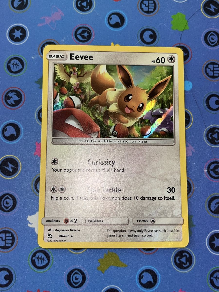 Pokémon Carte collezionabili: Pokémon Eevee Holo Card – Usato da Le Grand-Saconnex venduto da Koko.hime_