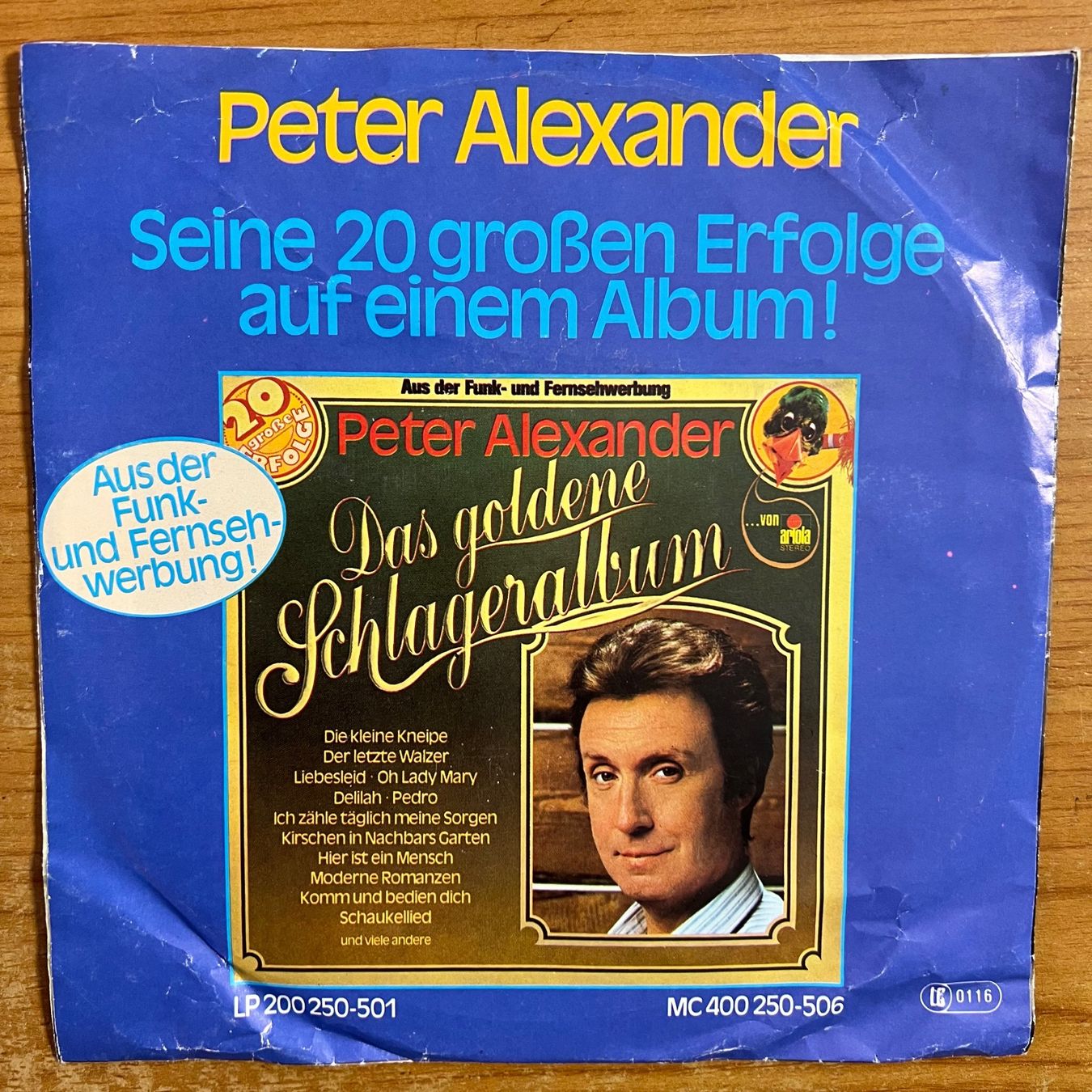 Dischi in vinile: Peter Alexander - Und Manchmal Weinst Du Sicher Ein Paar... – Usato da Gais venduto da soundcave57 1