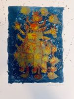 „Mammon“ - überarbeitete Litho von Cornelia Ziegler