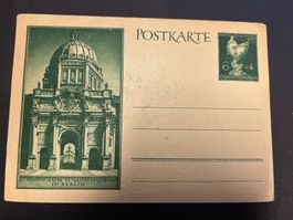 Carte postale vintage de l'époque du troisième Reich