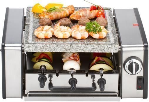 Griglie: Nouvel Party Grill, chrom, 900W – Nuovo e nell'imballaggio originale da Windisch venduto da shop-easy
