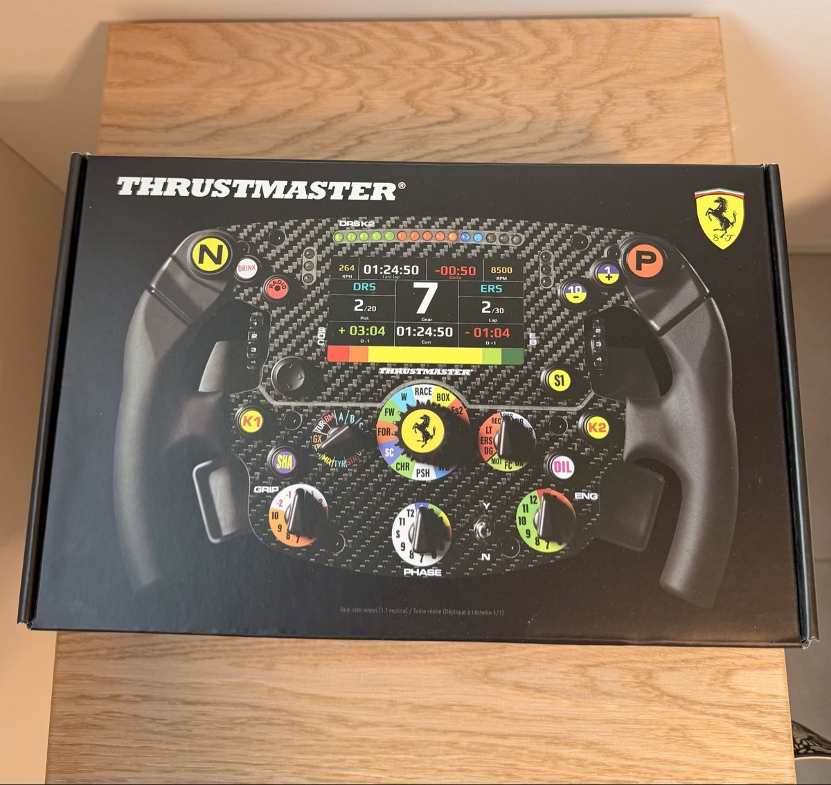 Thrustmaster Controller: Volante Thrustmaster Formula Wheel Add-On Ferrari SF1000 – Neu (gemäss Beschreibung) aus Lugano von antoniobonyy 1