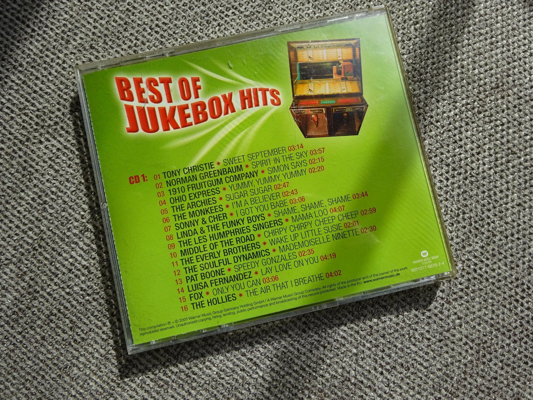 CD: Best Of Jukebox Hits/CD – Nuovo (secondo la descrizione) da Rothrist venduto da Mistery1 1